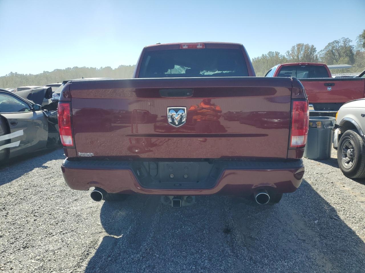 2017 Ram 1500 St VIN: 1C6RR6FT2HS833727 Lot: 75482164