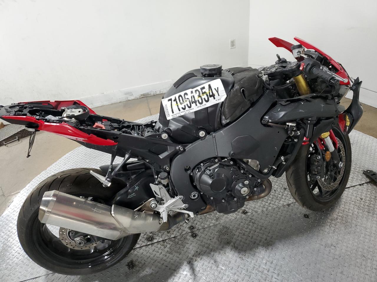 2022 Honda Cbr1000 Ra VIN: JH2SC7751NK500410 Lot: 71964354