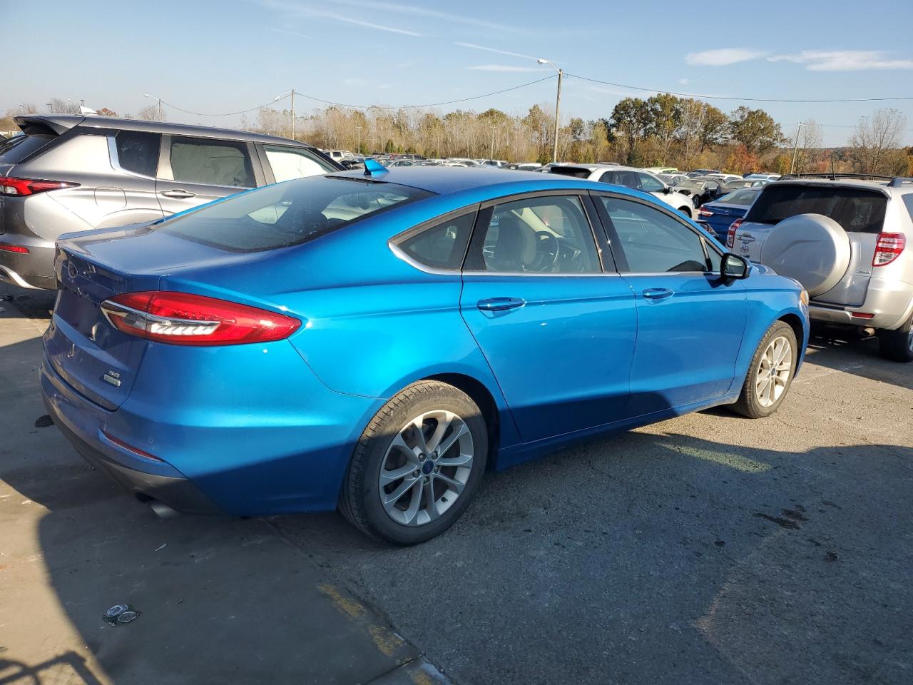 2019 Ford Fusion Se VIN: 3FA6P0HD8KR112812 Lot: 77652744