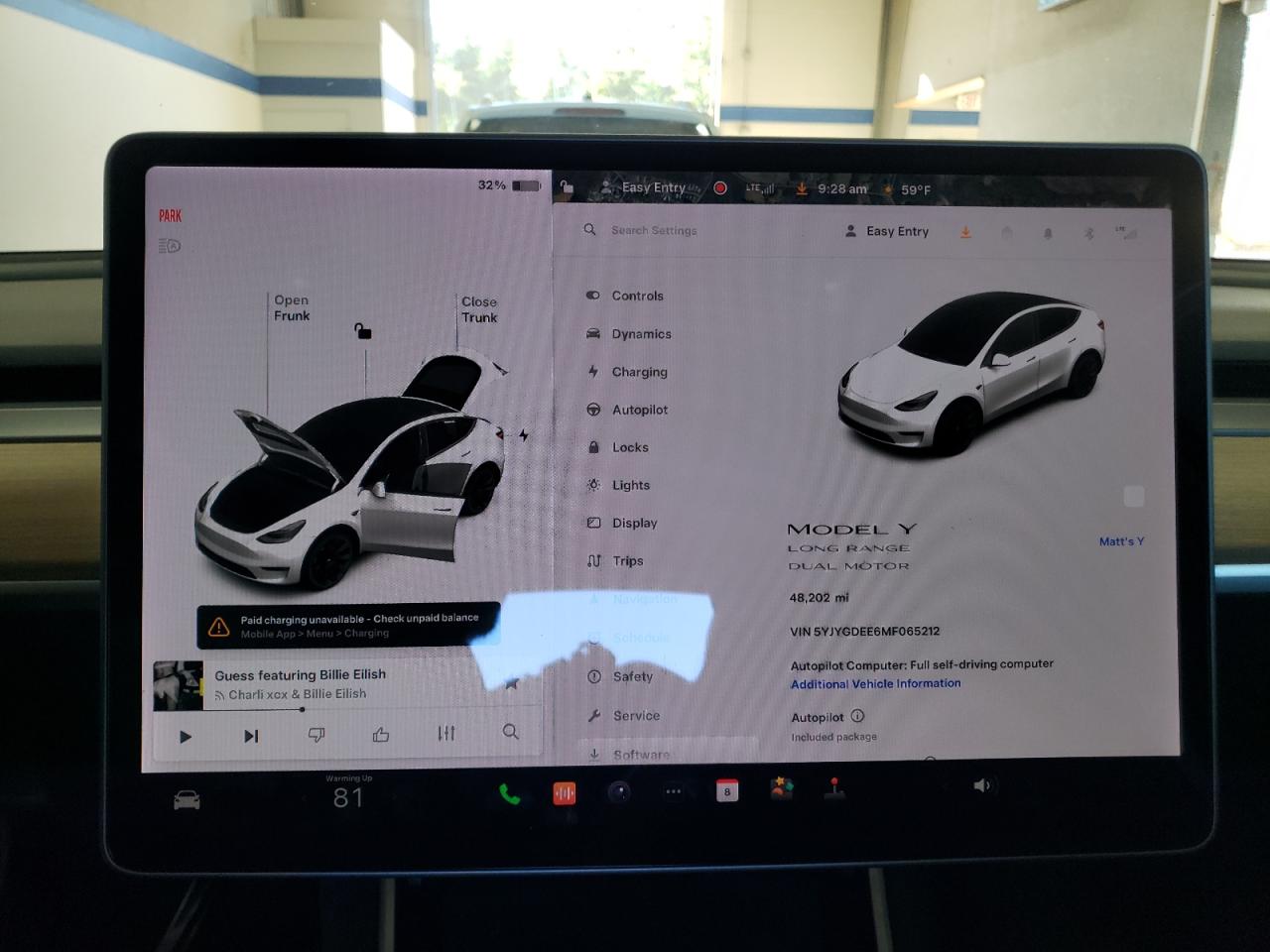 5YJYGDEE6MF065212 2021 Tesla Model Y