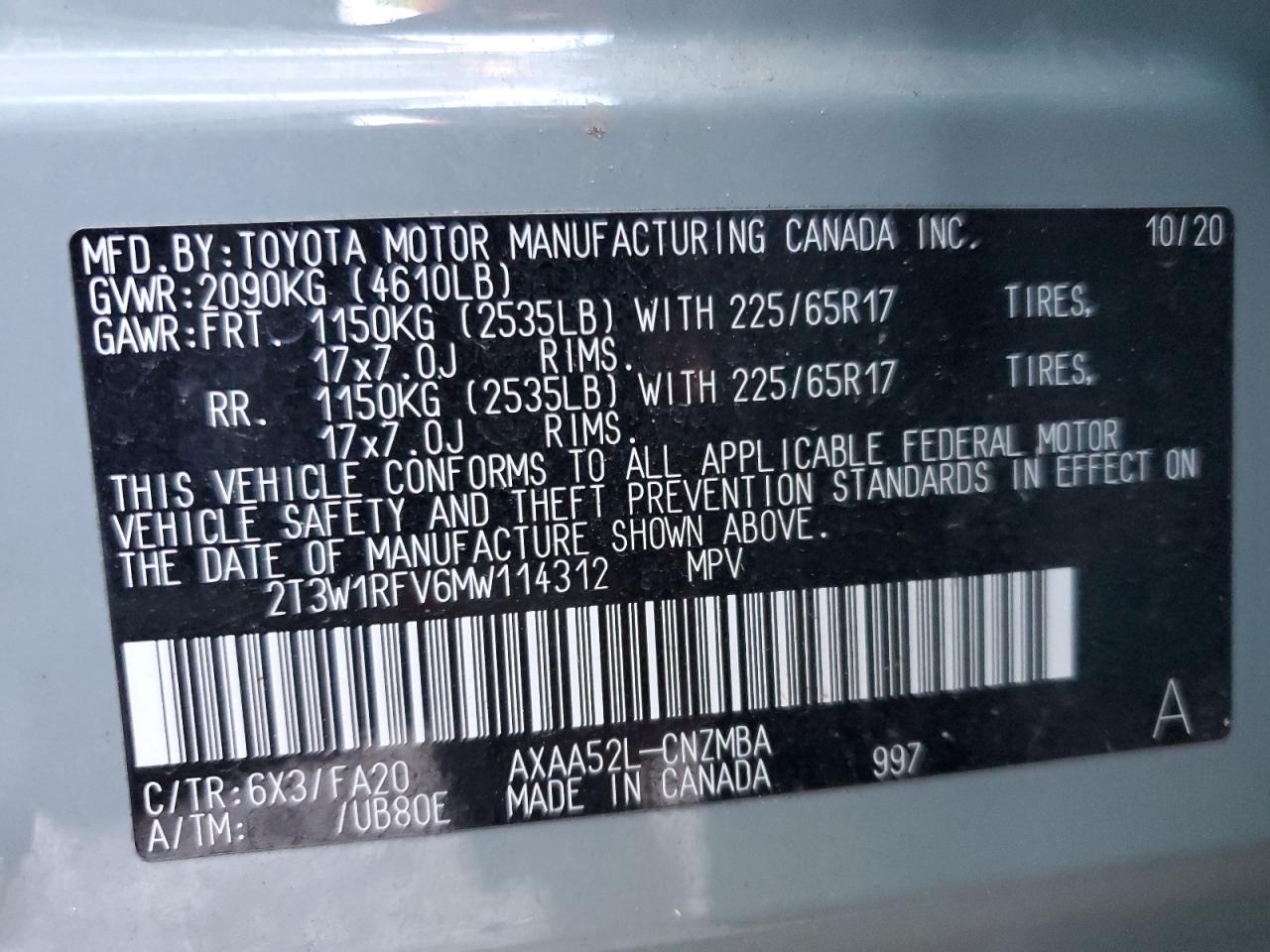 2021 Toyota RAV 4 - Image 13
