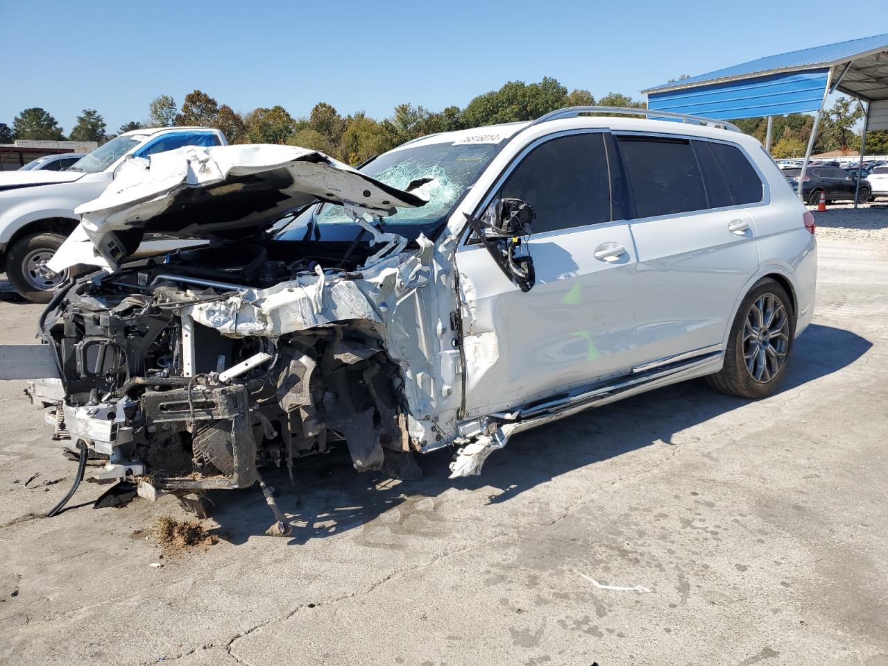 2021 BMW X7 xDrive40I VIN: 5UXCW2C02M9E29033 Lot: 76816014