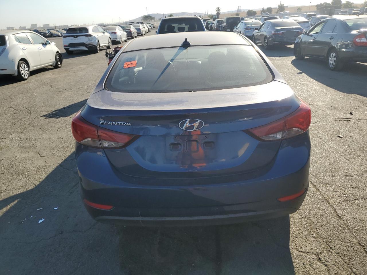 2016 Hyundai Elantra Se VIN: 5NPDH4AE8GH739626 Lot: 73791434