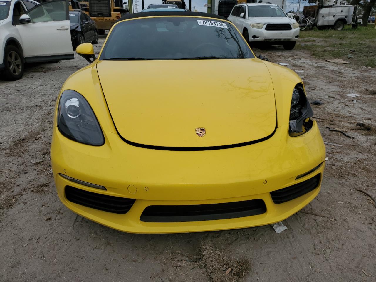 2018 Porsche Boxster VIN: WP0CA2A83JS210883 Lot: 78193744