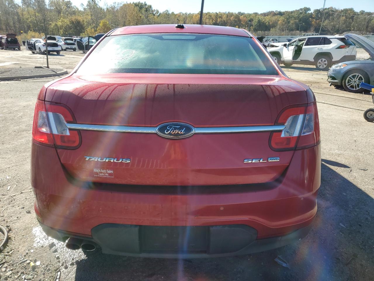 2010 Ford Taurus Sel VIN: 1FAHP2HW1AG131147 Lot: 76368484