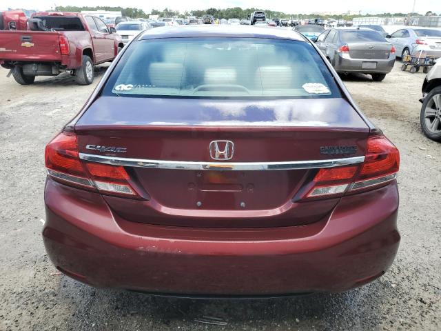  HONDA CIVIC 2013 Burgundy