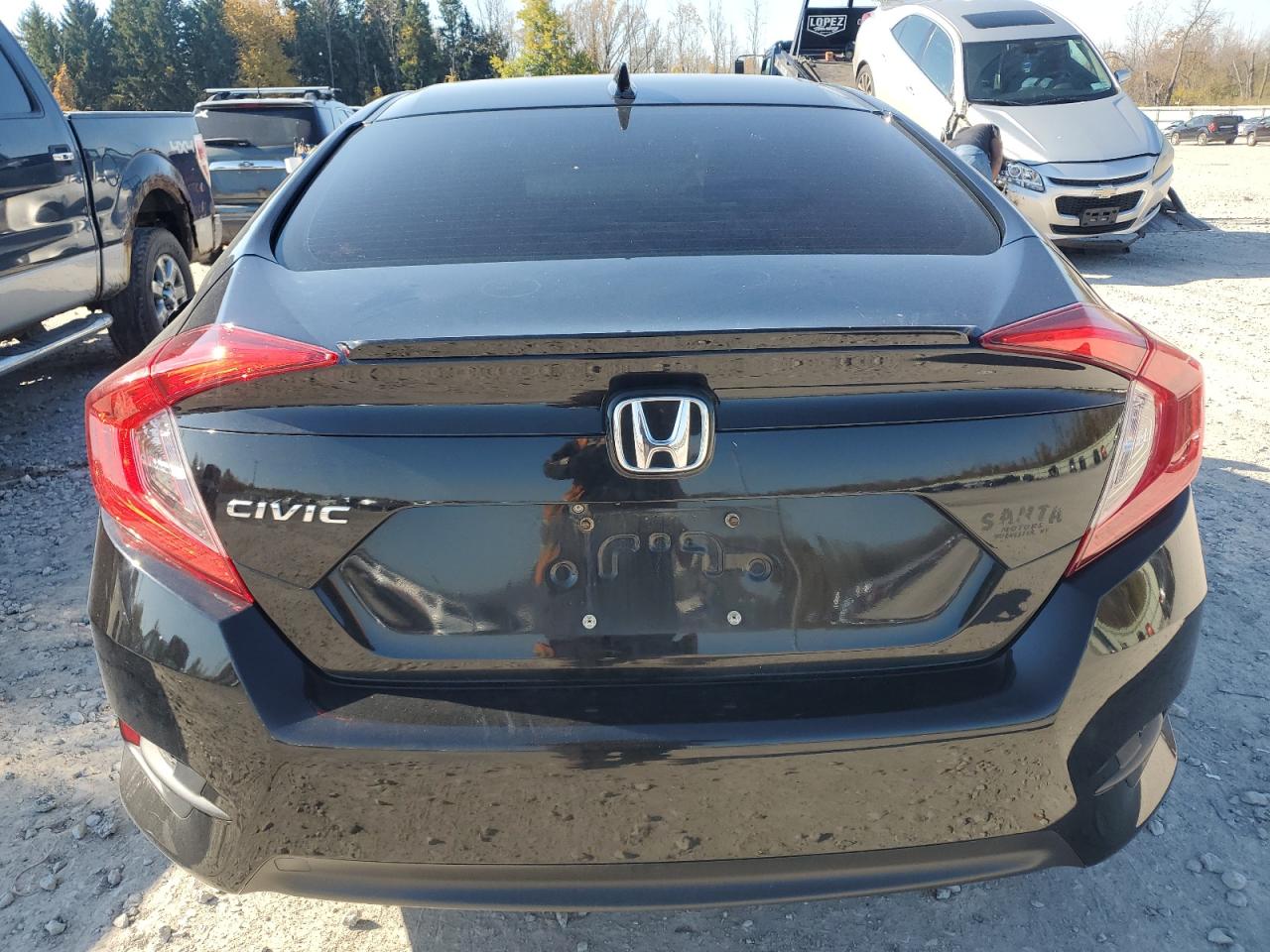 JHMFC1F78JX020371 2018 Honda Civic Exl