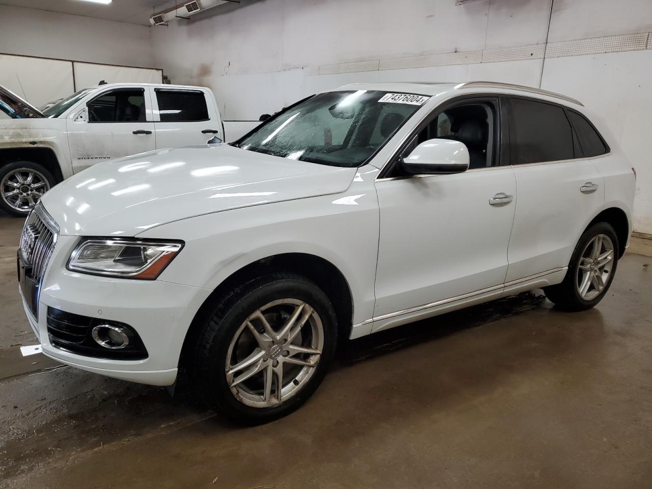 2017 Audi Q5 Premium VIN: WA1C2AFP0HA098481 Lot: 74376004