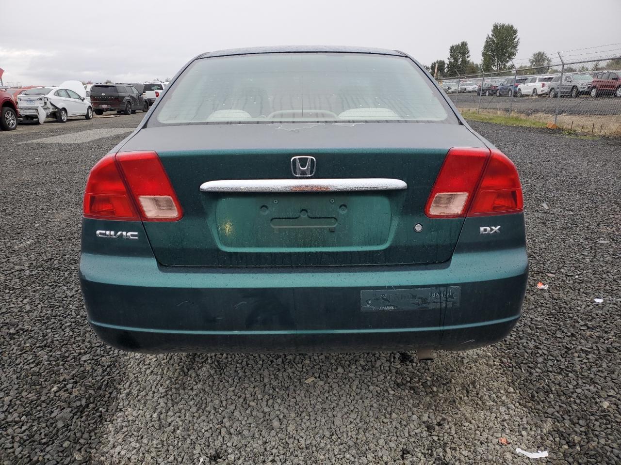 2002 Honda Civic Dx VIN: 2HGES16112H572328 Lot: 74560864