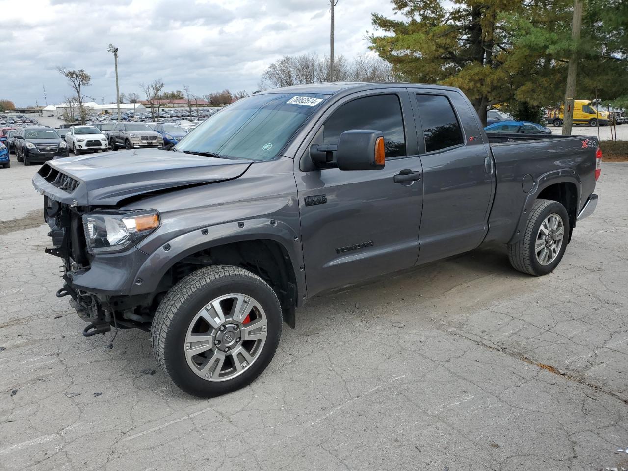 2018 Toyota Tundra Double Cab Sr VIN: 5TFUW5F10JX734384 Lot: 78862574