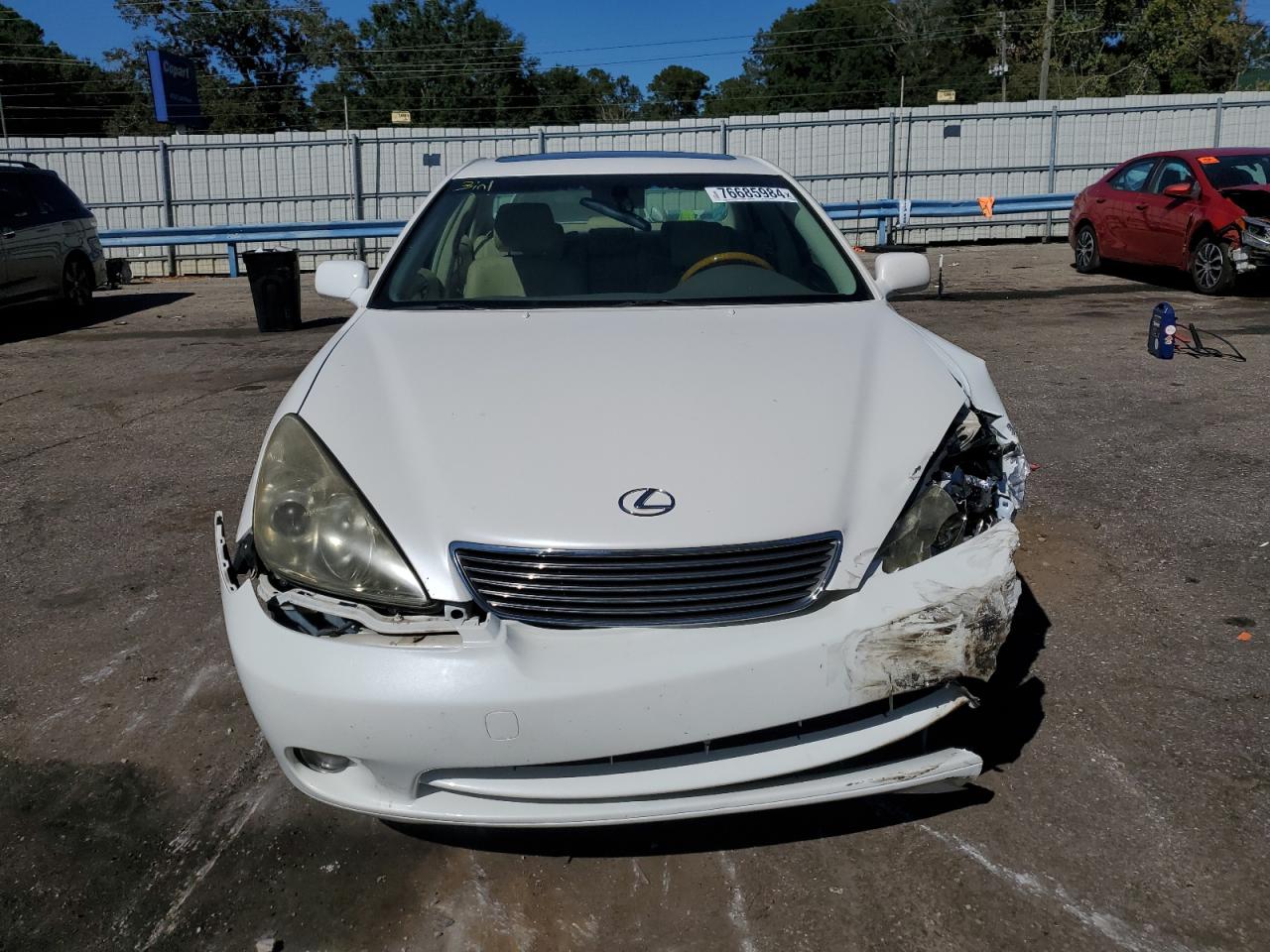 2005 Lexus Es 330 VIN: JTHBA30G655128322 Lot: 76685984