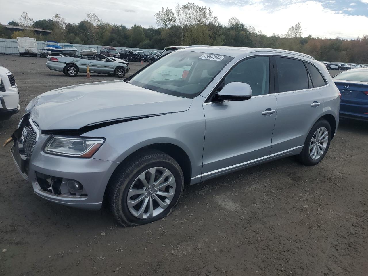 2017 Audi Q5 Premium VIN: WA1C2AFP2HA086946 Lot: 75990944