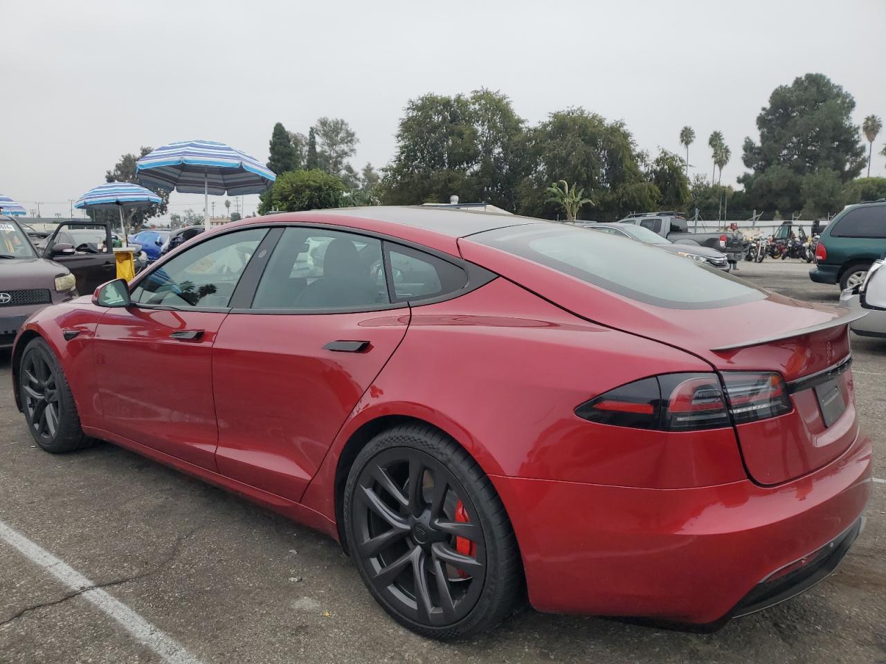 VIN 5YJSA1E67PF522807 2023 TESLA MODEL S no.2