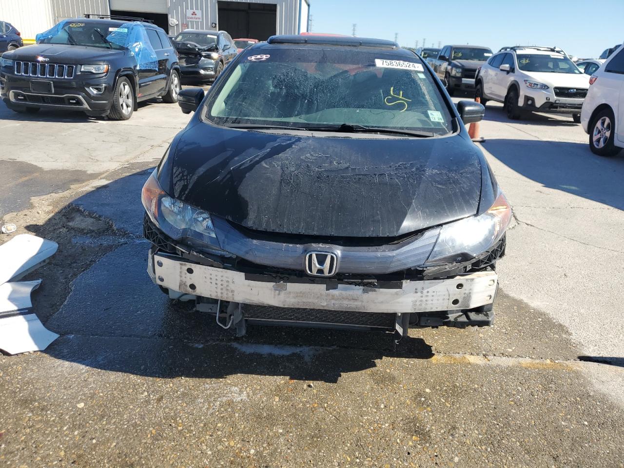 2014 Honda Civic Exl VIN: 2HGFG3B05EH523409 Lot: 75836524