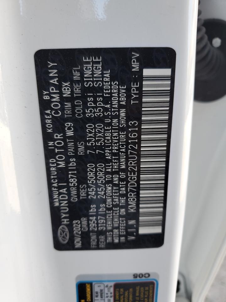 KM8R7DGE2RU721613 2024 Hyundai Palisade Calligraphy