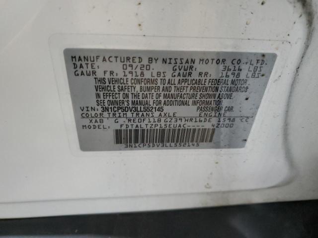 3N1CP5DV3LL552145 Nissan Kicks SR 12