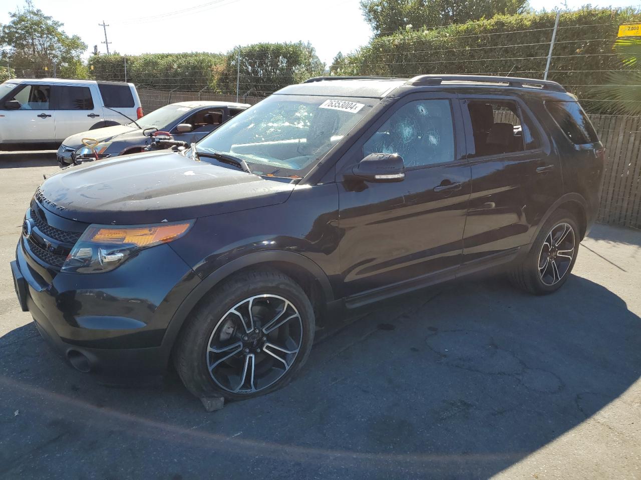 VIN 1FM5K8GT4FGB42622 2015 FORD EXPLORER no.1