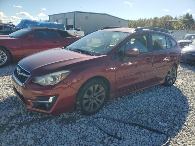  SUBARU IMPREZA 2015 Burgundy