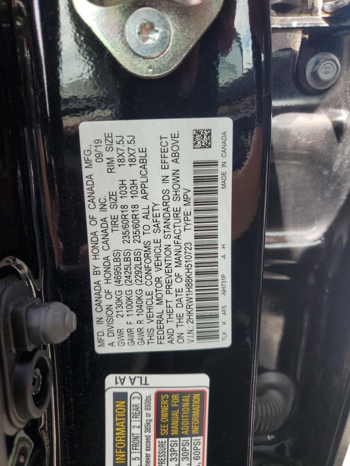 2HKRW1H88KH510723 2019 Honda Cr-V Exl