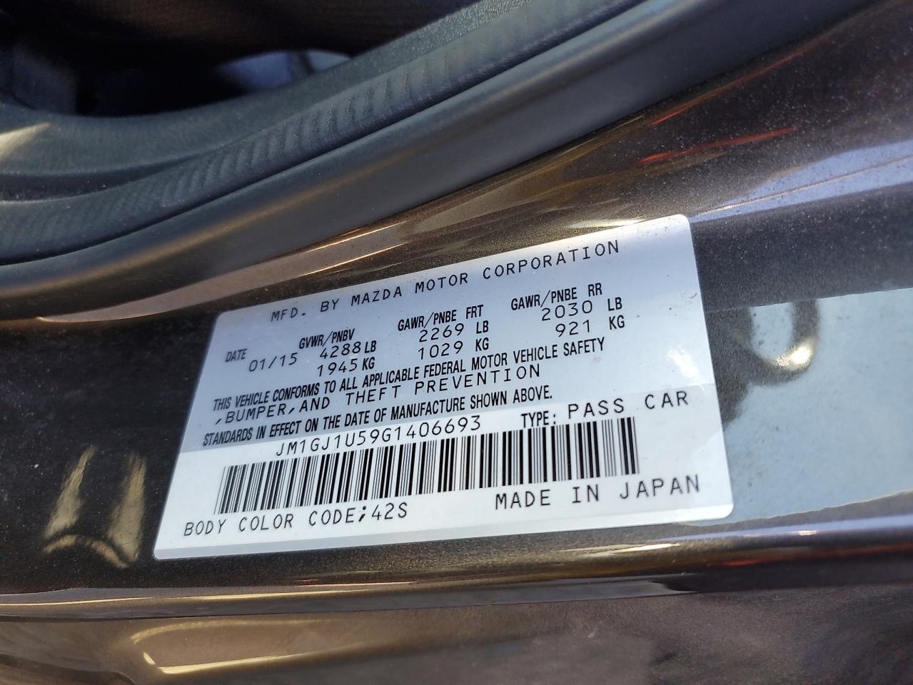 2016 Mazda 6 - Image 13
