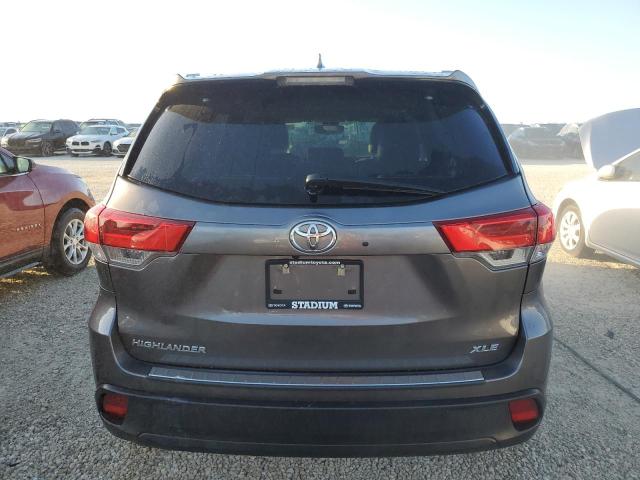  TOYOTA HIGHLANDER 2018 Сharcoal