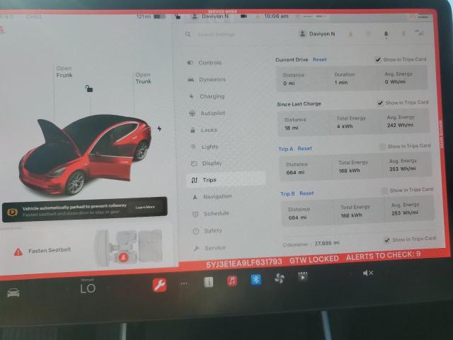 5YJ3E1EA9LF631793 Tesla Model 3  9