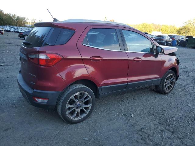  FORD ECOSPORT 2019 Czerwony