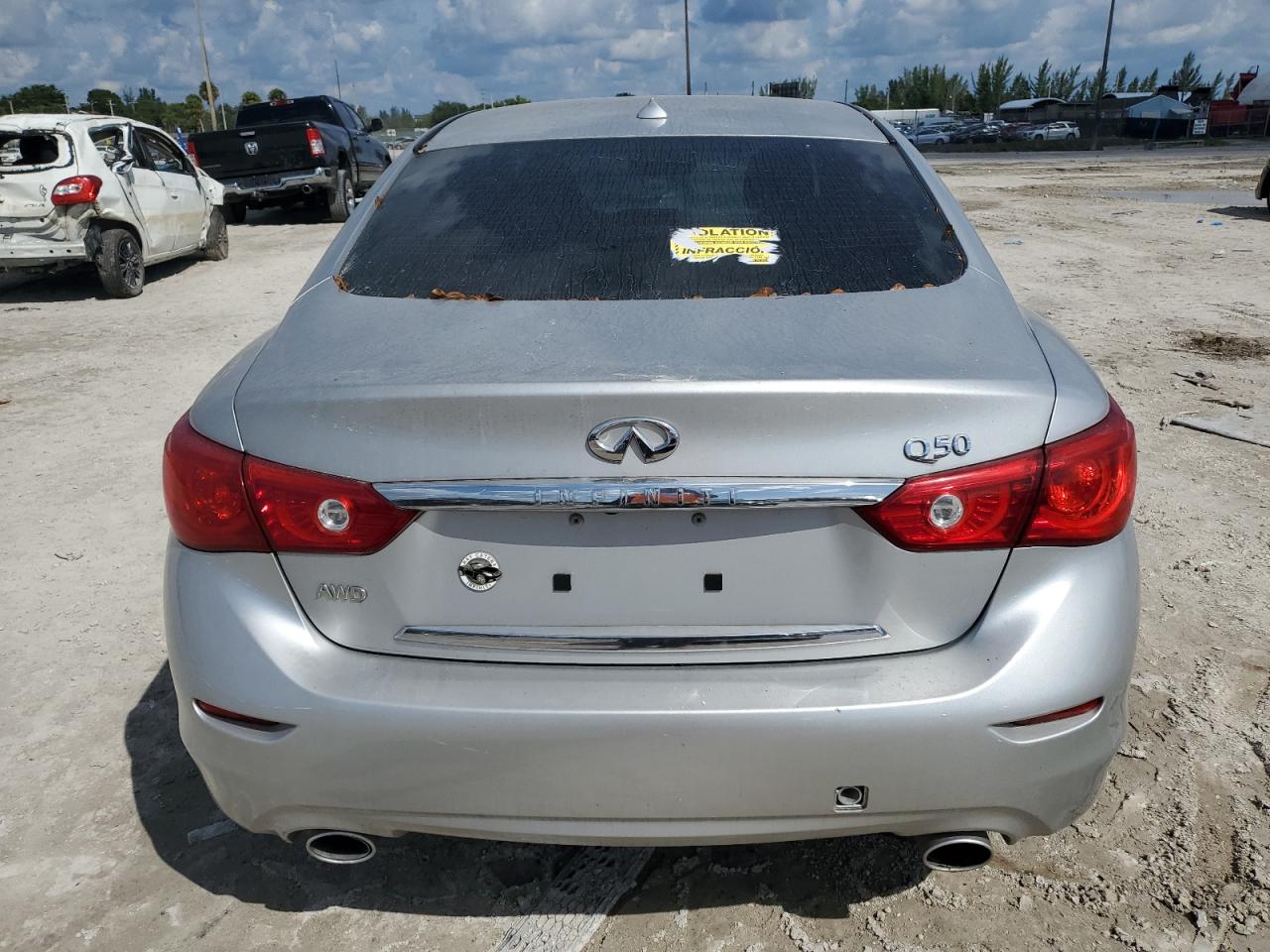 2014 Infiniti Q50 Base VIN: JN1BV7ARXEM682615 Lot: 76470444