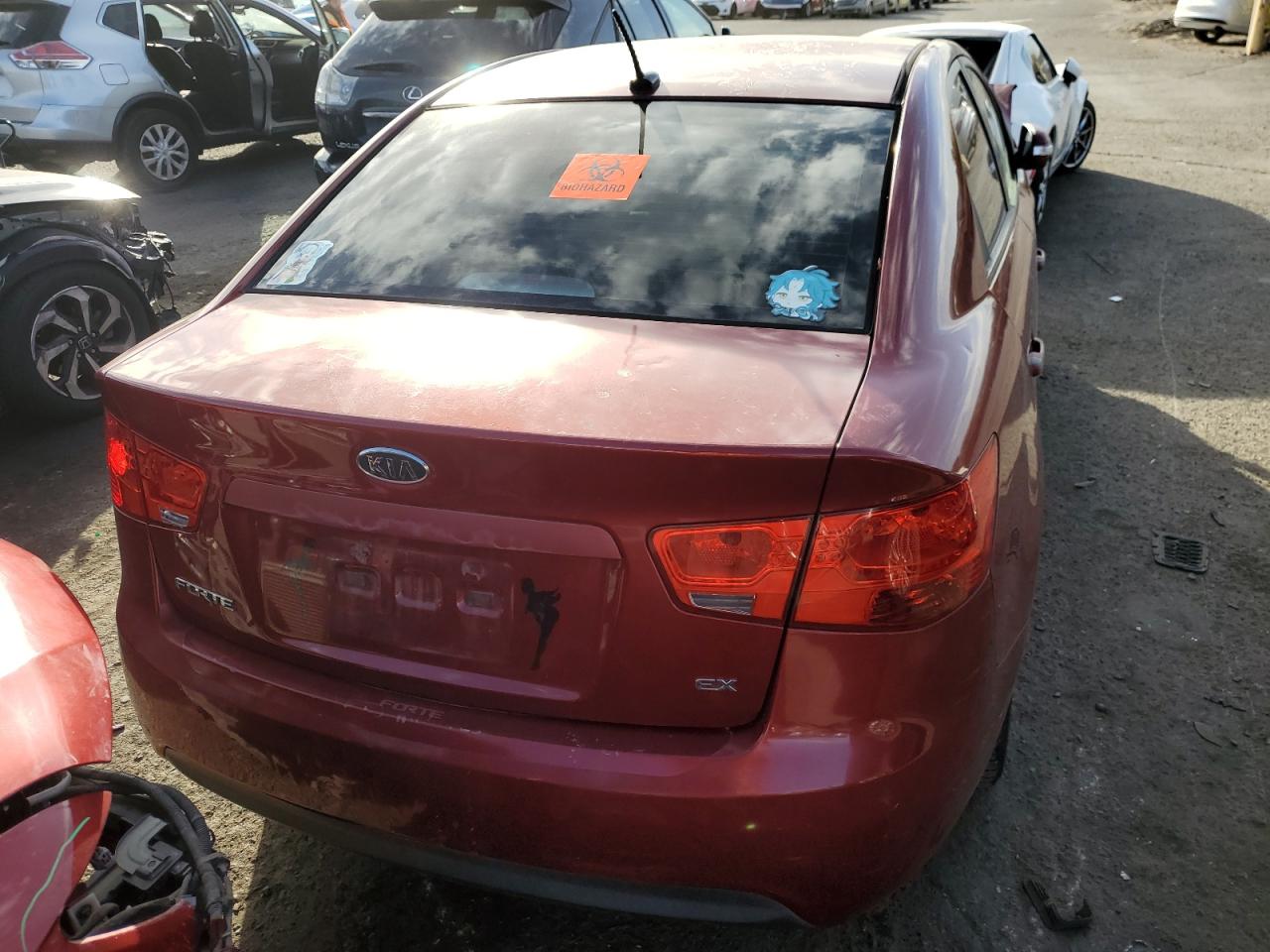 2010 Kia Forte Ex VIN: KNAFU4A24A5272137 Lot: 77709094