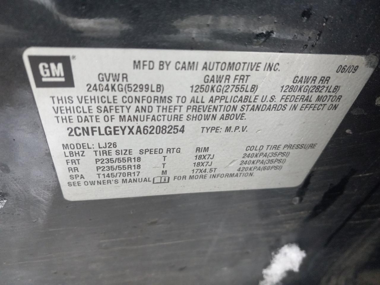 2010 Chevrolet Equinox - Image 12