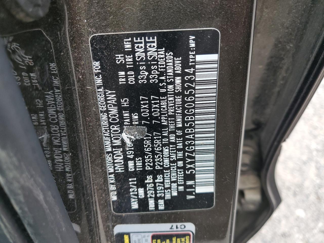 2011 Hyundai Santa Fe - Image 15