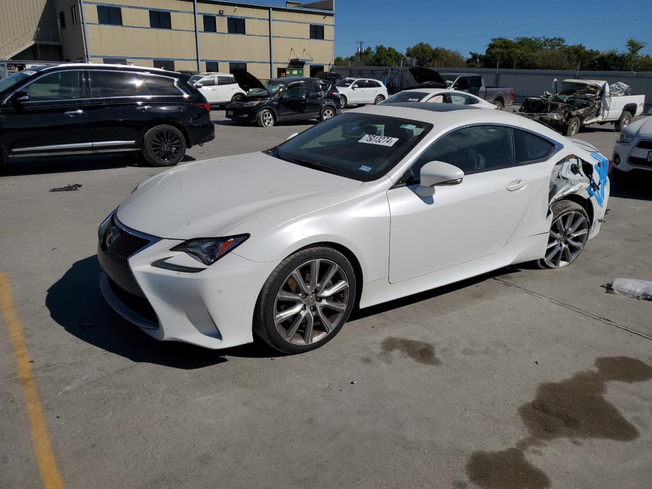 2015 Lexus Rc 350 VIN: JTHHE5BC2F5009852 Lot: 75013274