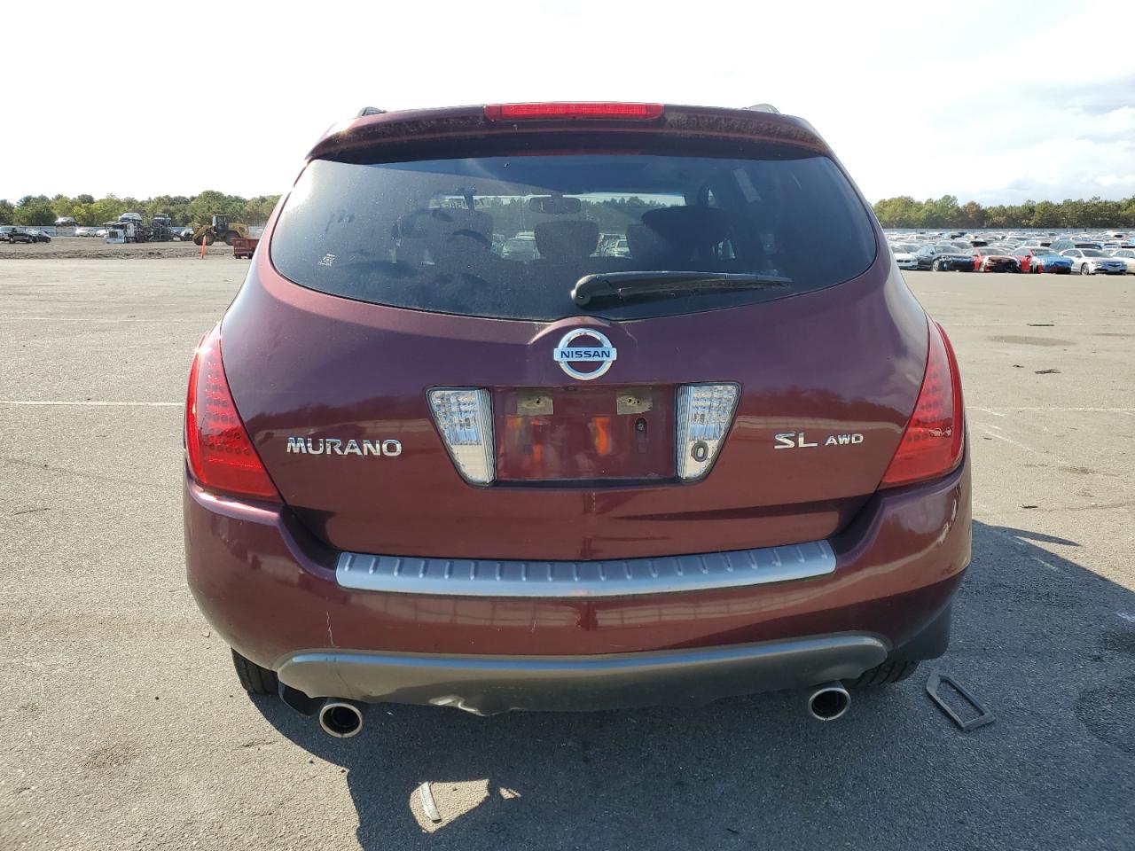 2007 Nissan Murano Sl VIN: JN8AZ08W47W625483 Lot: 74245854