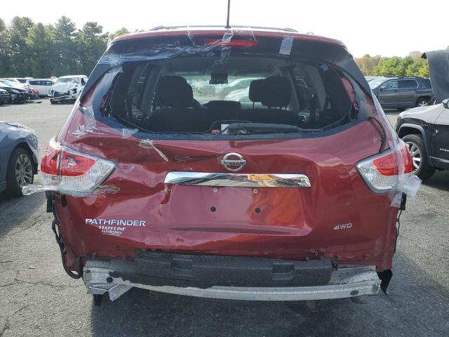  NISSAN PATHFINDER 2015 Red