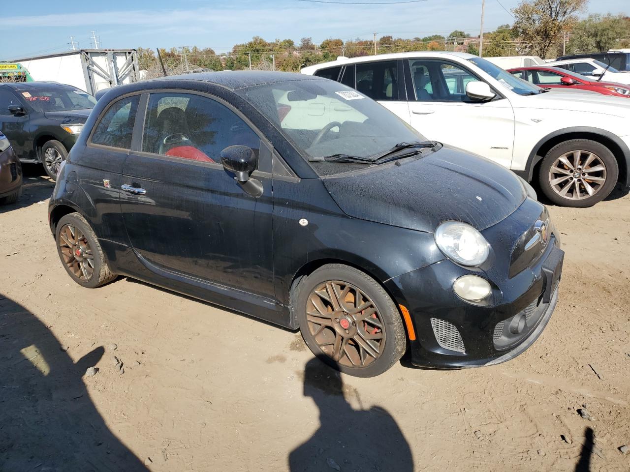 2015 Fiat 500 Abarth VIN: 3C3CFFFH4FT545727 Lot: 78375634