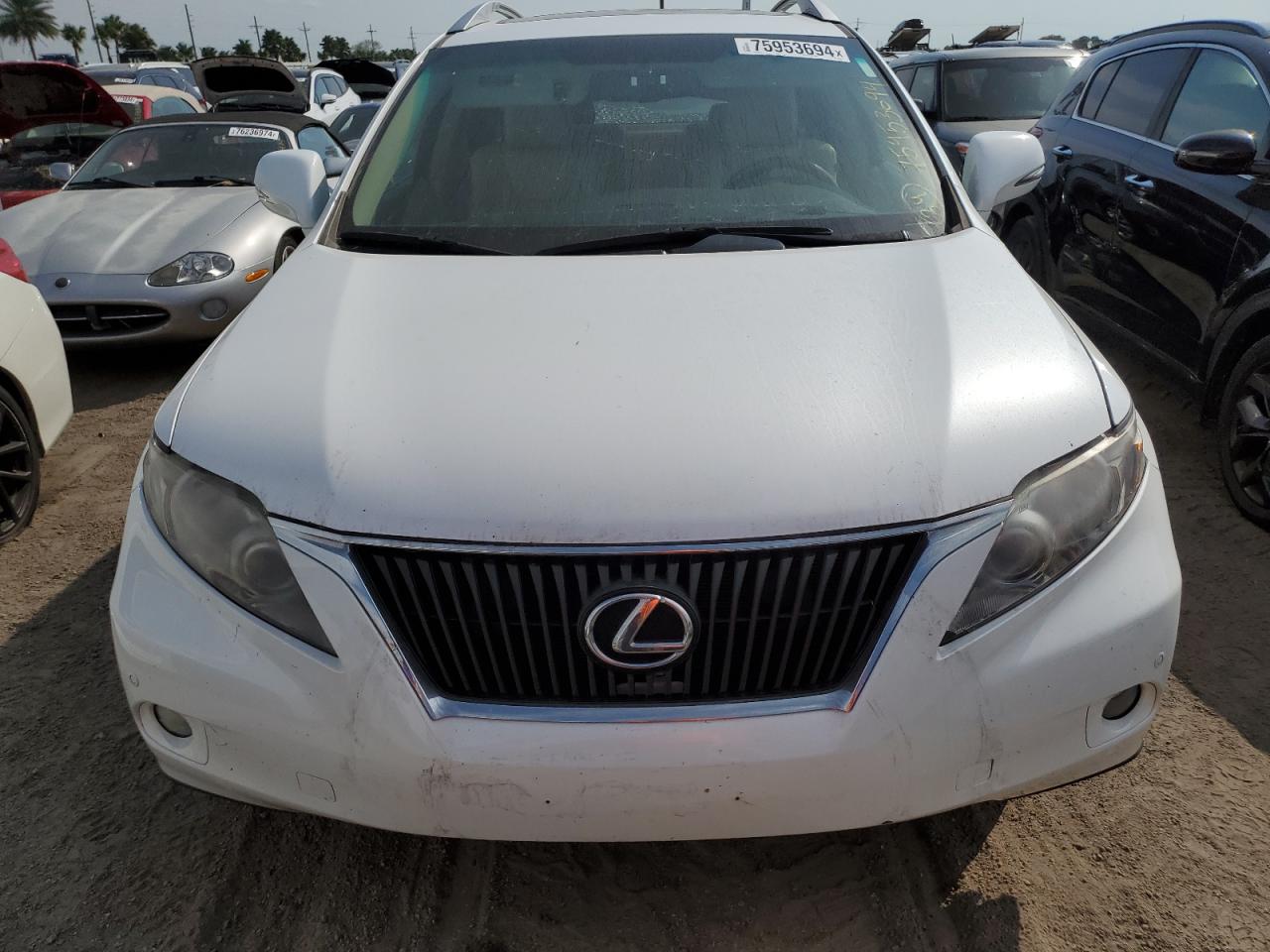 2010 Lexus Rx 350 VIN: 2T2BK1BA6AC038222 Lot: 75953694