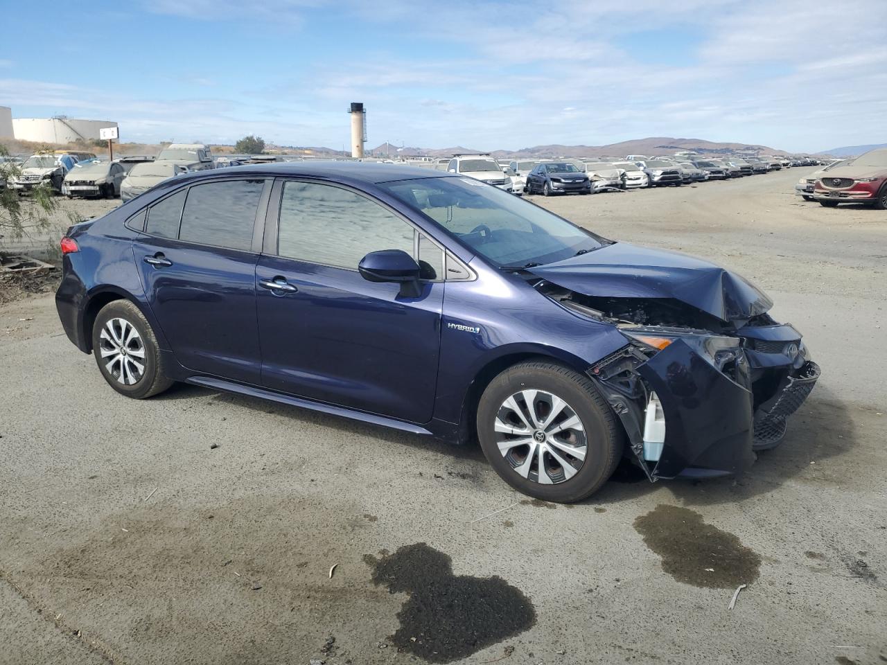 2020 Toyota Corolla Le VIN: JTDEBRBE0LJ016856 Lot: 78688254