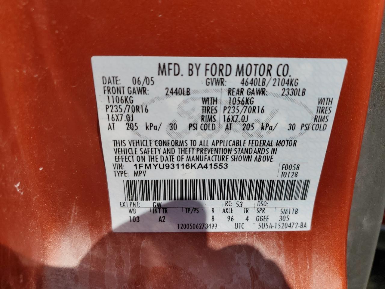 2006 Ford Escape - Image 13