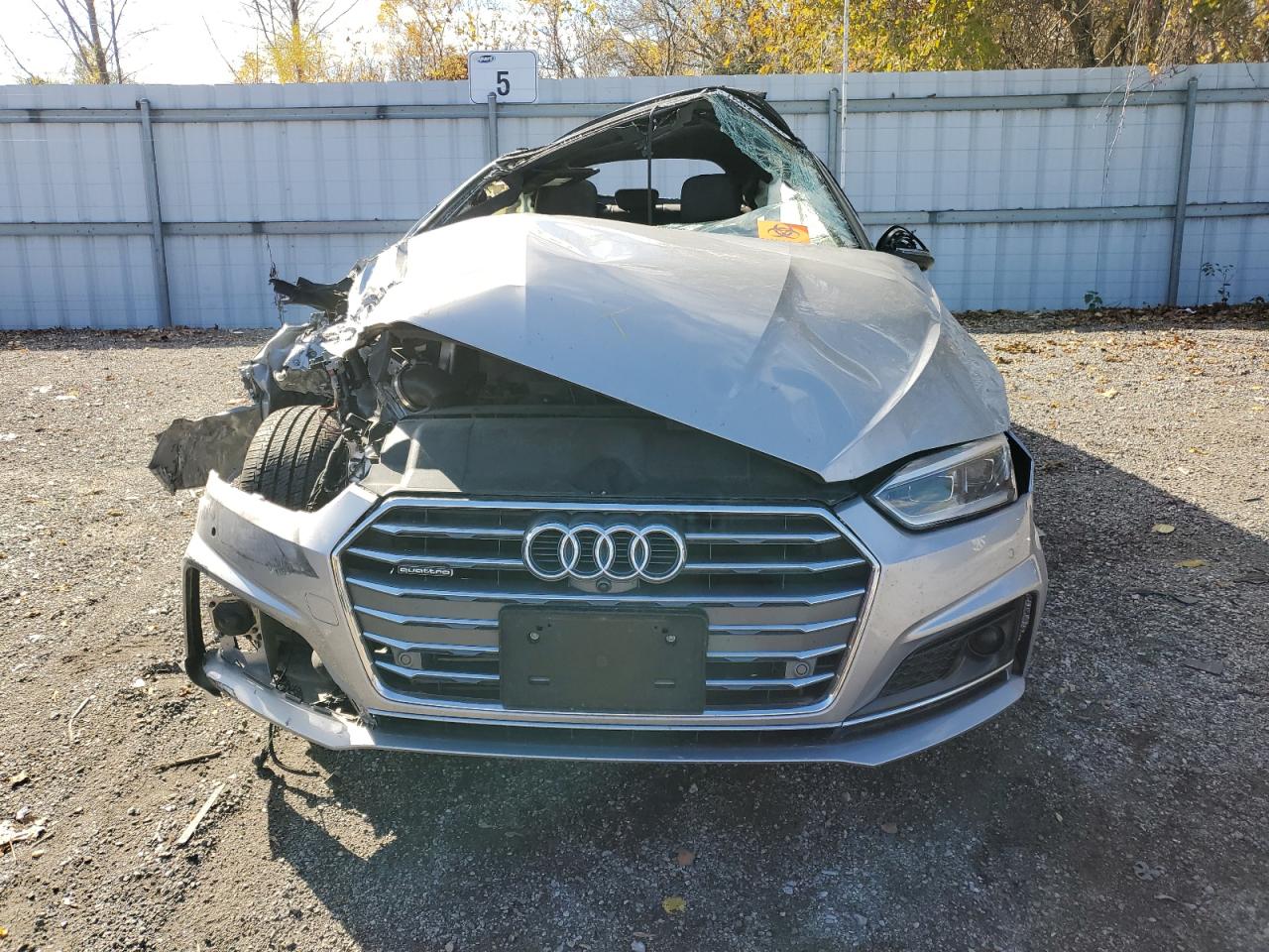 WAUFNCF58JA076493 2018 Audi A5 Prestige S-Line