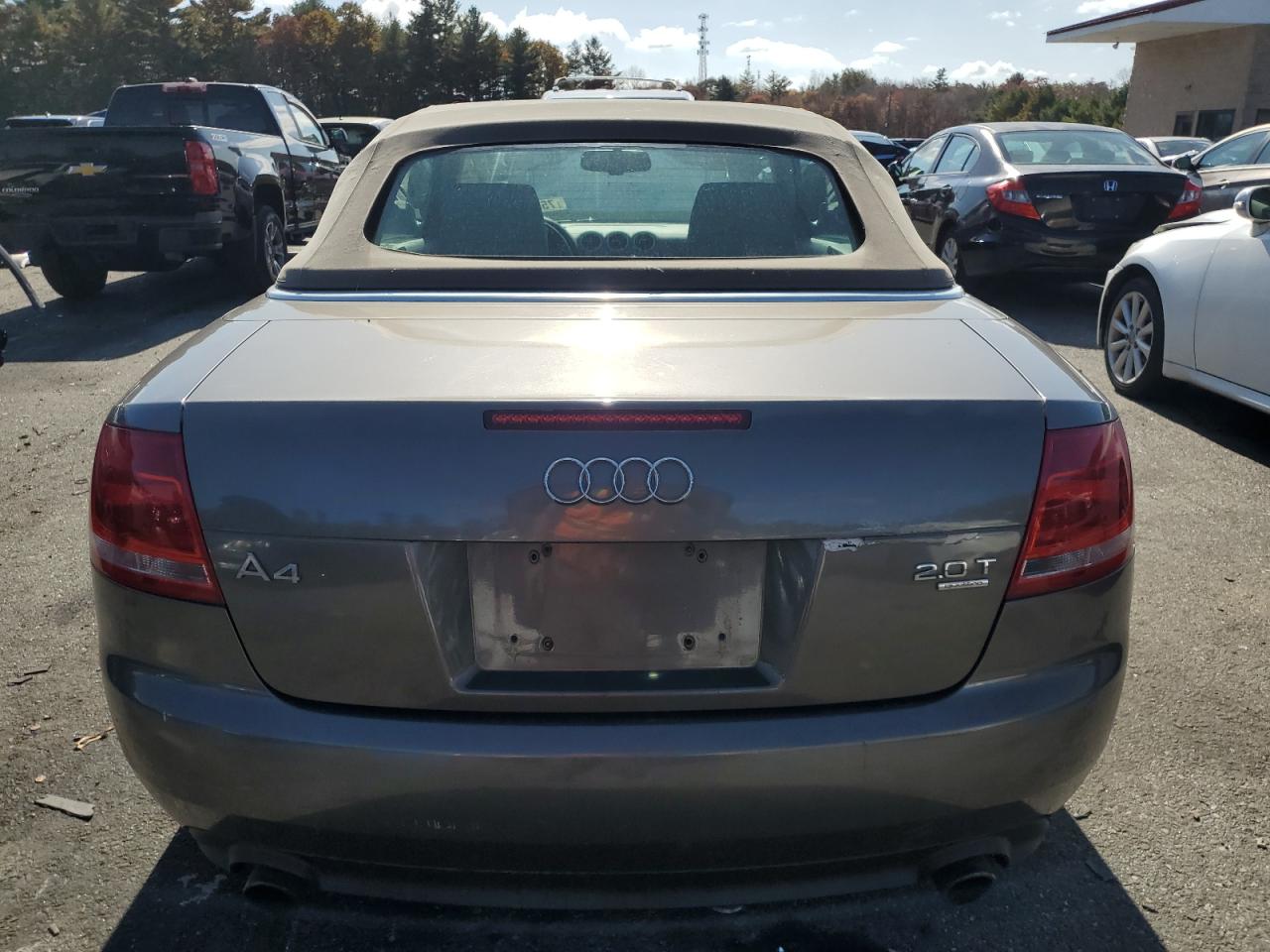 2008 Audi A4 2.0T Cabriolet Quattro VIN: WAUDF48H88K005381 Lot: 75987284