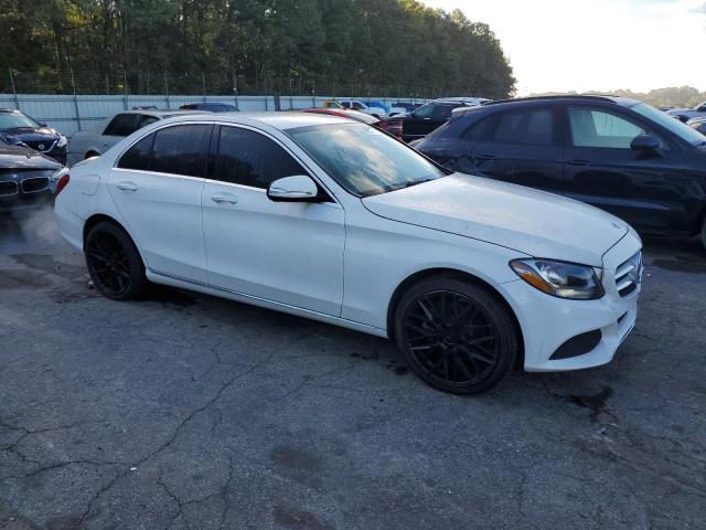 Sedans MERCEDES-BENZ C-CLASS 2015 Biały