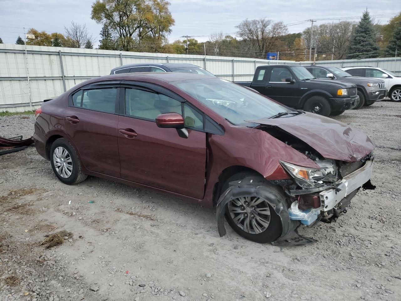 VIN 19XFB2F55EE255714 2014 HONDA CIVIC no.4