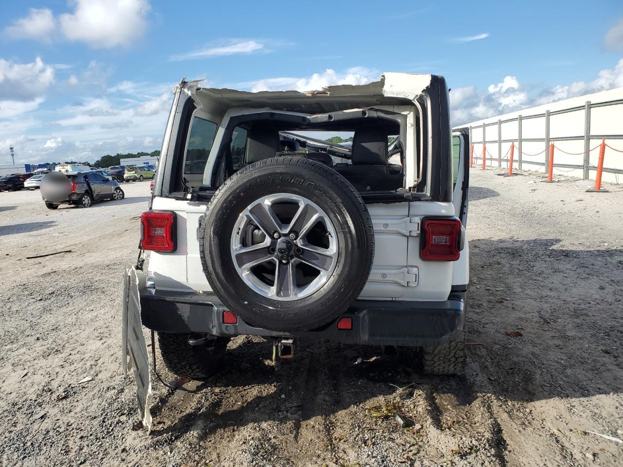 2020 Jeep Wrangler Unlimited Sahara VIN: 1C4HJXEN4LW142169 Lot: 74135574