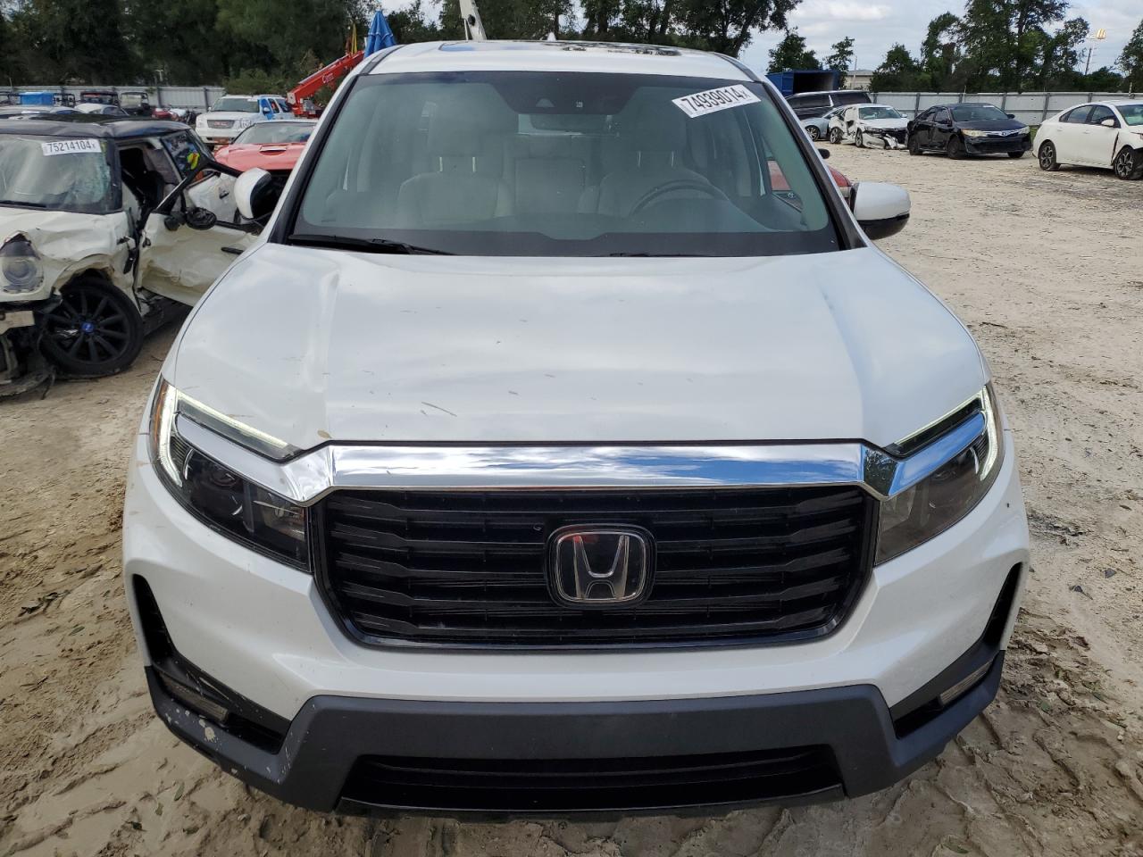 5FPYK3F77NB022290 2022 Honda Ridgeline Rtl