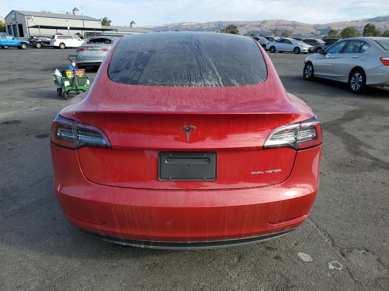 2021 Tesla Model 3 VIN: 5YJ3E1EB6MF862077 Lot: 78153274