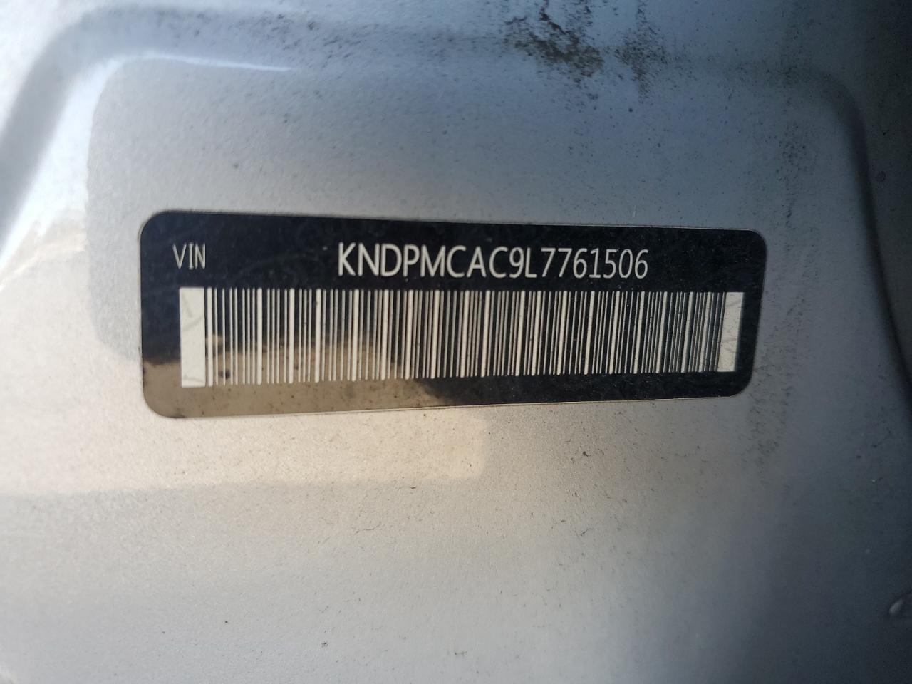 2020 Kia Sportage Lx VIN: KNDPMCAC9L7761506 Lot: 77655724