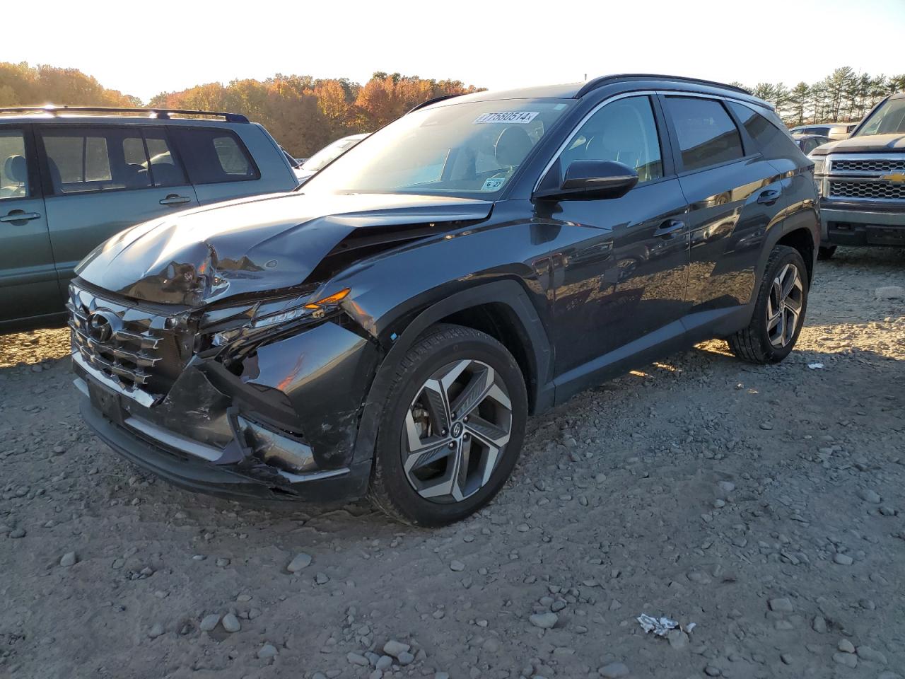 5NMJCCAE6NH125731 2022 HYUNDAI TUCSON - Image 1