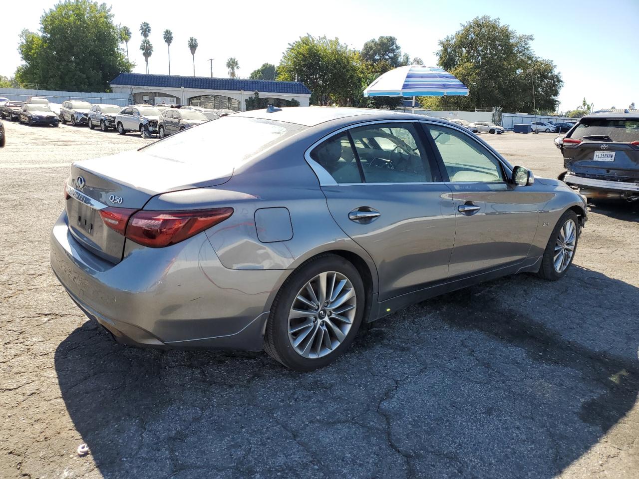 2018 Infiniti Q50 Luxe VIN: JN1EV7AP9JM591647 Lot: 77872654