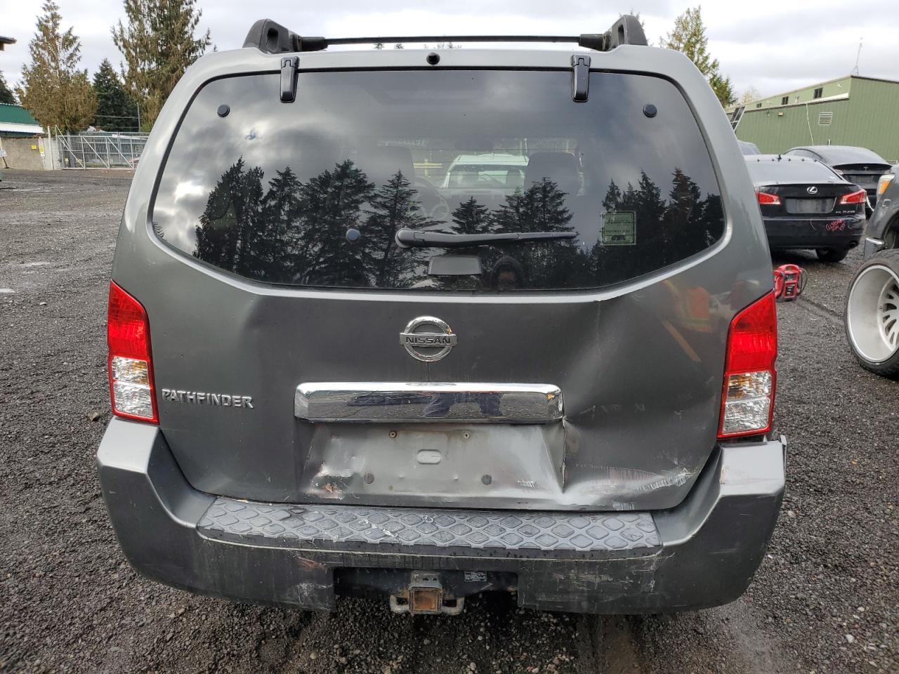 2006 Nissan Pathfinder Le VIN: 5N1AR18WX6C644357 Lot: 75992654