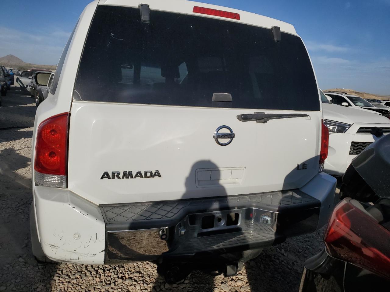 2007 Nissan Armada Se VIN: 5N1AA08C57N702615 Lot: 74744654